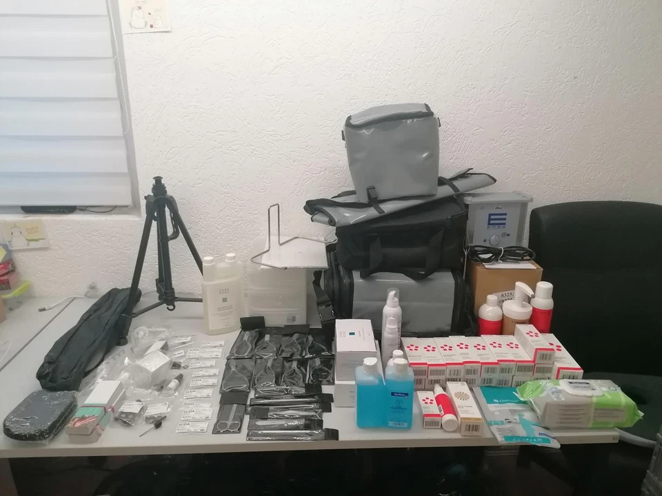 Großes Professionelles Fußpflege Set von SÜDA, Excalibur, Elmasonic und weiteren - Bild 1 von 4