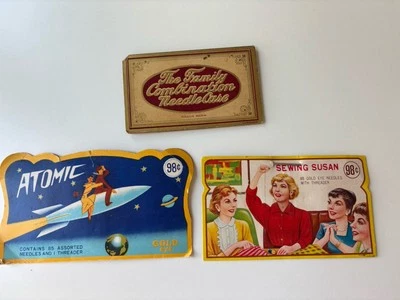 3 paquetes de agujas vintage  Foto 1 de 2