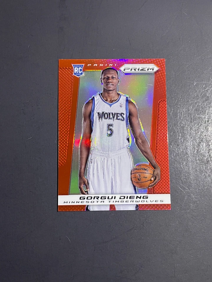 2013-14 Panini Prizm Target Red Prizm Gorgui Dieng Rookie Card #294 - Image 1 of 2