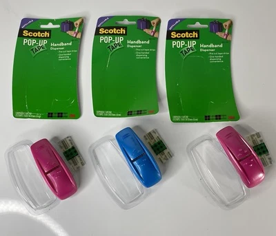 3M Scotch Pop-Up Handband Dispenser Lot Of 3 - Image 1 of 4