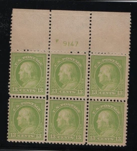 513 TOP Plattenblock ss OG postfrisch schöne Farbe CV 250 $! siehe bild! - Bild 1 von 1