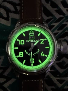 Invicta Men's 52mm Special Edition Russian Diver Swiss Ronda Quartz SS Watch - Picture 1 of 7
