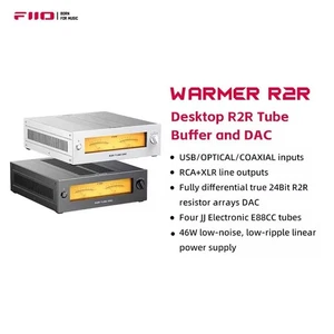 FiiO WARMER R2R Röhre DAC/Amp, voll symmetrisch 24Bit R2R Architektur, JJ E88CC - Bild 1 von 8