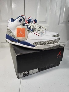 Nike Air Jordan 3 Retro OG True Blue 2016 Größe 14 854262-106 - Bild 1 von 12