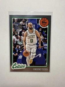 2025-26 Topps #80BK-43 Derrick White 1980-81 Topps - Boston Celtics - Bild 1 von 2