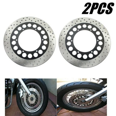 For YAMAHA XVS1100 Front Brake Rotors V Star 1100 Drag Star Classic Custom 00-09 - Изображение 1 из 4