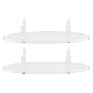 Estante de exhibición para plumas estilográficas de acrílico para tatuajes soporte para plumas transparente de 2 piezas - Imagen 1 de 12