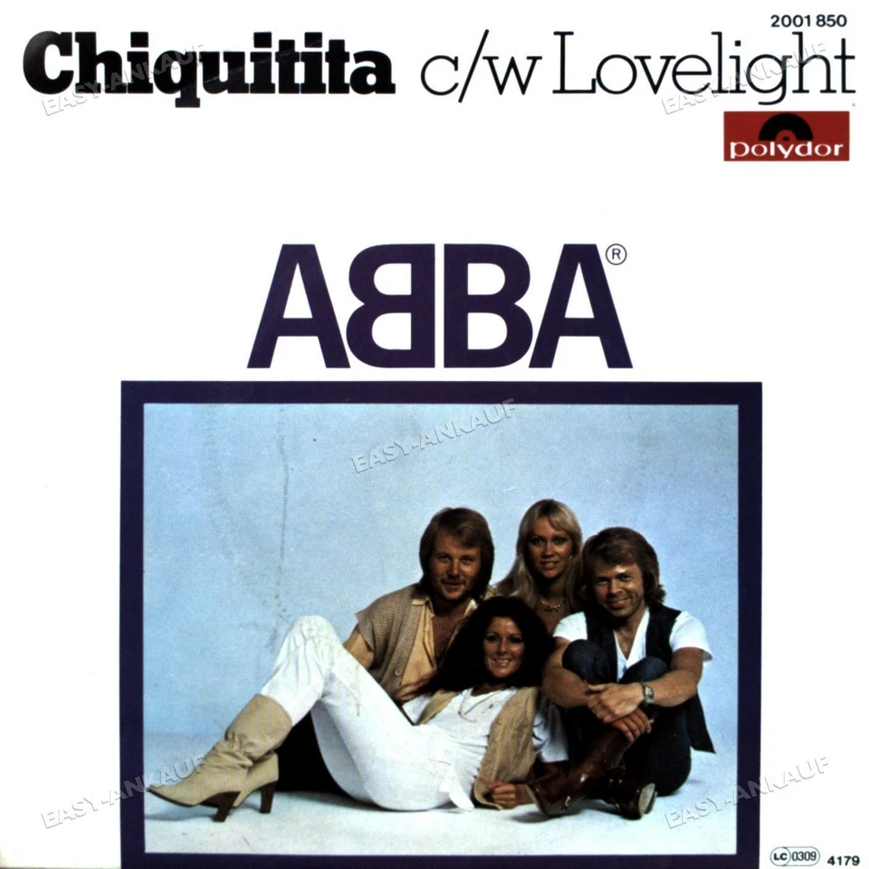 ABBA - Chiquitita c/w Lovelight 7" (VG) . - Image 1 of 1