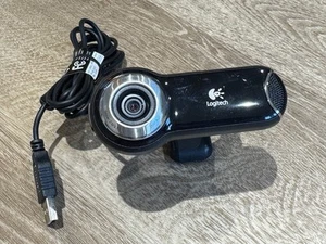 Logitech Quick Cam Pro 9000 Cámara Web Micrófono V-UBM46 860-000109 Carl Zeiss Lente USB - Imagen 1 de 4