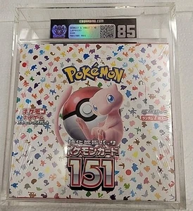 Japanese Pokémon Scarlet & Violet Pokemon 151 Booster Box Graded 8.5  SEALED - Picture 1 of 4
