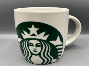 Starbucks 2017 Classic White Green Mermaid Logo Coffee Mug 14 Fl Oz - Bild 1 von 11