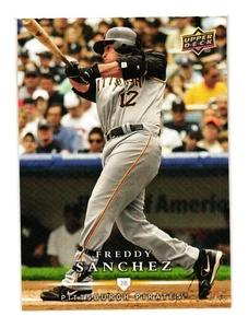 2008 Upper Deck First Edition #446 Freddy Sanchez Pittsburgh Pirates - Picture 1 of 2