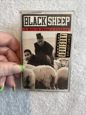 BLACK SHEEP Cassette Tape A WOLF IN SHEEPS CLOTHING 90s Hip Hop - Image 1 of 4