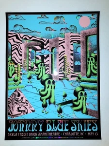 Johnny Blue Skies FOIL Poster CHARLOTTE, NC OFFICIAL Sturgill Simpson 13.05.2025 - Bild 1 von 21
