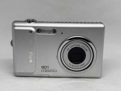 Polaroid t831 8.0 Megapixel Digital Camera - untested, read - Image 1 of 4