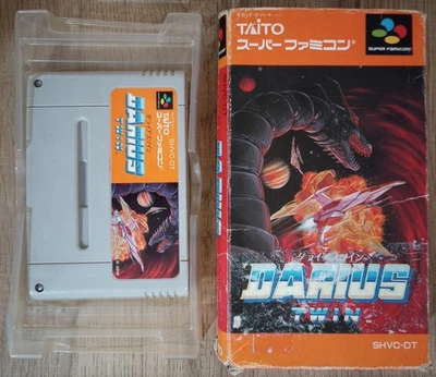 Darius Twin (Nintendo Super Famicom) SNES/SFC, boxed, NO MANUAL, US seller - Image 1 of 4