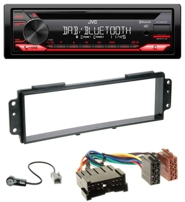 JVC CD DAB USB Bluetooth MP3 Autoradio für Kia Picanto (2008-2011) - Bild 1 von 4