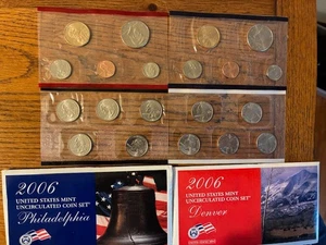 2006 Uncirculated Coin Set U.S Mint Government Packaging OGP COA - Picture 1 of 7