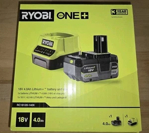 RYOBI One+ 18V Akku 4 Ah 18V & Ladegerät # NEU - Bild 1 von 1