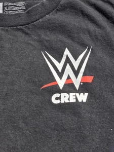 WWE Crew 2019 Summer Tour Wrestling T Shirt Adult Large Black Mens - Picture 1 of 12