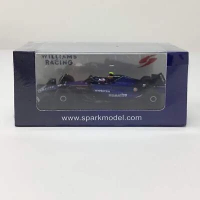 Logan Sargeant 2024 Williams Racing FW46 Spark 1:64 F1 Diecast - Image 1 of 4