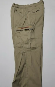 Pantalones de Colección Polo Ralph Lauren para Hombre 32x28 Carga Bombero Estilo Militar Caqui - Imagen 1 de 12
