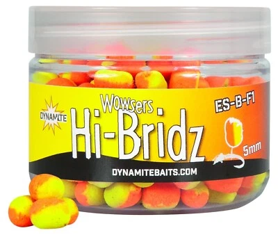 Dynamite Baits Wowsers Hi-Bridz P/W Es-B 5mm  - Hakenköder Gelb Orange - Bild 1 von 2