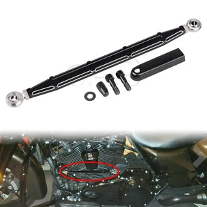 Black Cut Shift Linkage Shifter Link For Harley Electra Glide Heritage Softail - Bild 1 von 12