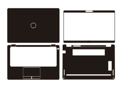 Carbon fiber Laptop Sticker Skin Decals Cover for Dell Latitude 5300 5310 13.3" - Image 1 of 4