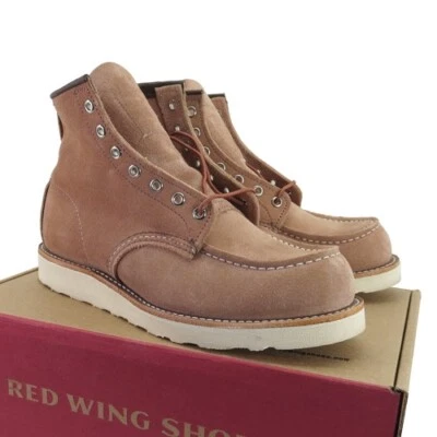Nuevo con caja Red Wing 8208 para hombre 9D/27 cm - clásico sin usar, en caja, rosa polvorienta Abilene hecho en EE. UU. Foto 1 de 4