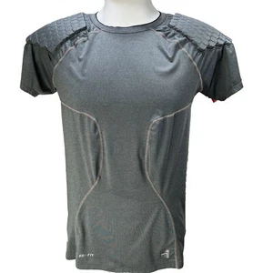 Nike Pro Combat Padded Compression Top Men's Size 3XL Gray Sports Athletic Gym￼ - Picture 1 of 10
