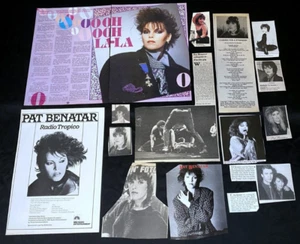 Pat Benatar MAGAZINE CLIPPINGS article 80's music - Picture 1 of 1