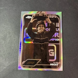 2024 Topps Chrome F1 Alain Prost Legends Sepia Refractor #195 - Picture 1 of 2