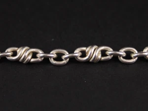 Gedrehte Zopfkette Halskette Sterlingsilber Damen Herren 24,25" 925 47,5 g if70 - Bild 1 von 4