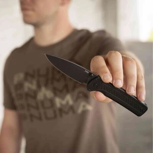 Cold Steel FM-1 Folding Knife 3.5" Black S35VN Steel Blade Black Titanium Handle - Picture 1 of 15