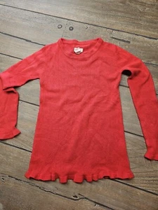 Girls Red Pullover Sweater M Youth Circo Red Holiday Sweater - Picture 1 of 8
