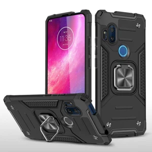Back Case Heavy Duty Cover For Motorola One Macro Hyper G Play Plus Power Stylus - Picture 1 of 18