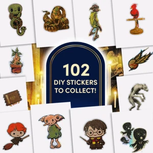Craft Buddy Harry Potter Stickers Singles - ALL IN STOCK - Crystal Diamond Art - Picture 1 of 3