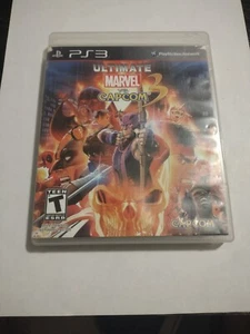 Ultimate Marvel vs Capcom 3 PlayStation 3 PS3 Complete Complete In Box Tested - Picture 1 of 3