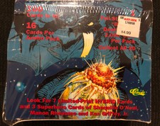 1993 Classic DEATHWATCH 2000 Trading Cards Jumbo Factory SEALED BOX! Shaq Auto??