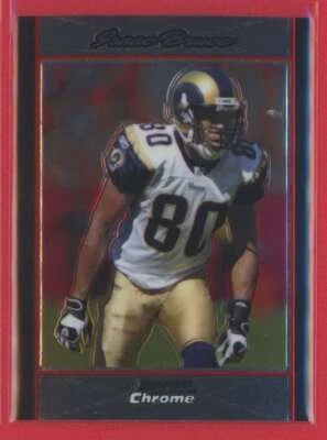 2007 BOWMAN CHROME #BC159 ISAAC BRUCE - Image 1 of 2