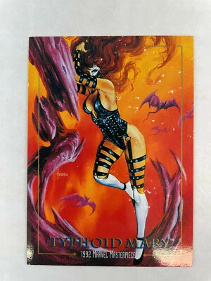 SINGLE CHASE CARD: Marvel Masterpieces 1992 LOST LADIES #LM-4 Typhoid Mary - Image 1 of 3