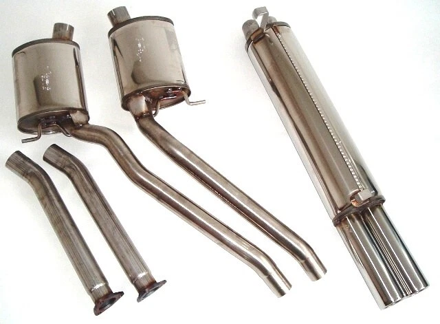 Sistema de escape de acero inoxidable Friedrich Motorsport talla A para Opel Omega A, 2,6 l 110 kW / - Imagen 1 de 1