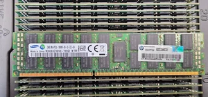(1) Samsung 24GB 3Rx4 PC3L-10600R (DDR3-1333) Server RAM M393B3G70DV0-YH9Q2 - Picture 1 of 4