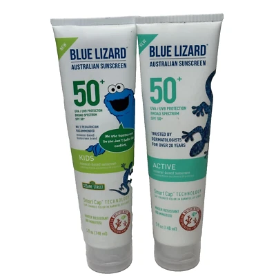 Blue Lizard Kids Active Mineral Sunscreen with Zinc Oxide SPF 50+, 2pk - Image 1 of 4