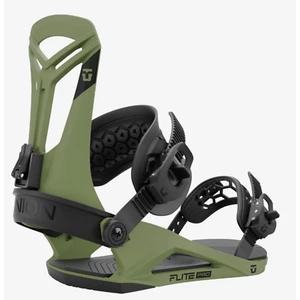 Union Bindings Flite Pro Olive Green 2025 Snowboard New M L English Style Moun - Picture 1 of 5