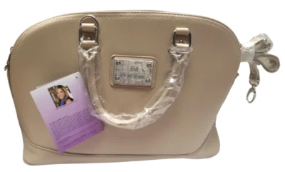 Joy Mangano St. Tropez Collection Designer Tote In Beige - Brand New - Image 1 of 4