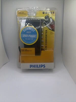 Philips RF Modulator PH61159 Audio Video Converter Cables Cords RCA to Coax - Image 1 of 4
