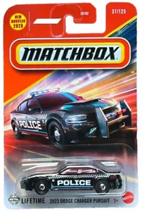 MATCHBOX 2023 DODGE CHARGER PURSUIT 2025 - Picture 1 of 2