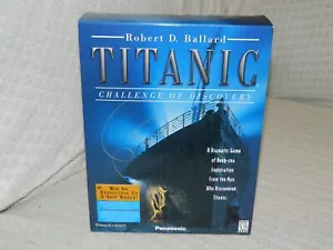 Titanic: Challenge of Discovery (PC, 1998) NUEVO CAJA GRANDE - Imagen 1 de 6